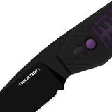 Tomb - Halloween | Black G10 & Blue GID + Black PVD Nitro-V