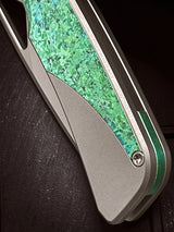 Topsail | Green Crystalized Ti + M390