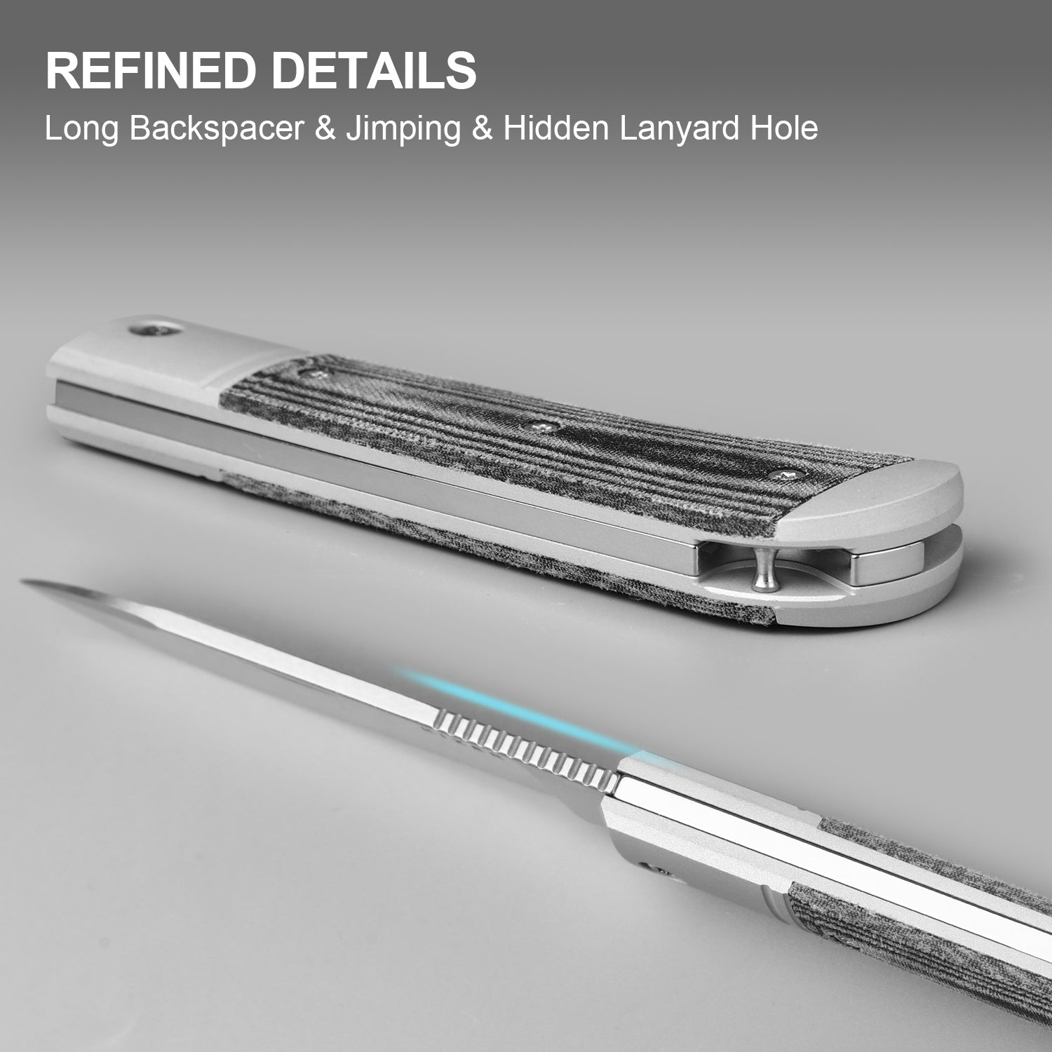 Trestle D | Norplex UltreX™ Micarta + Stonewashed Nitro-V