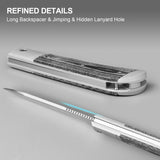 Trestle D | Norplex UltreX™ Micarta + Stonewashed Nitro-V