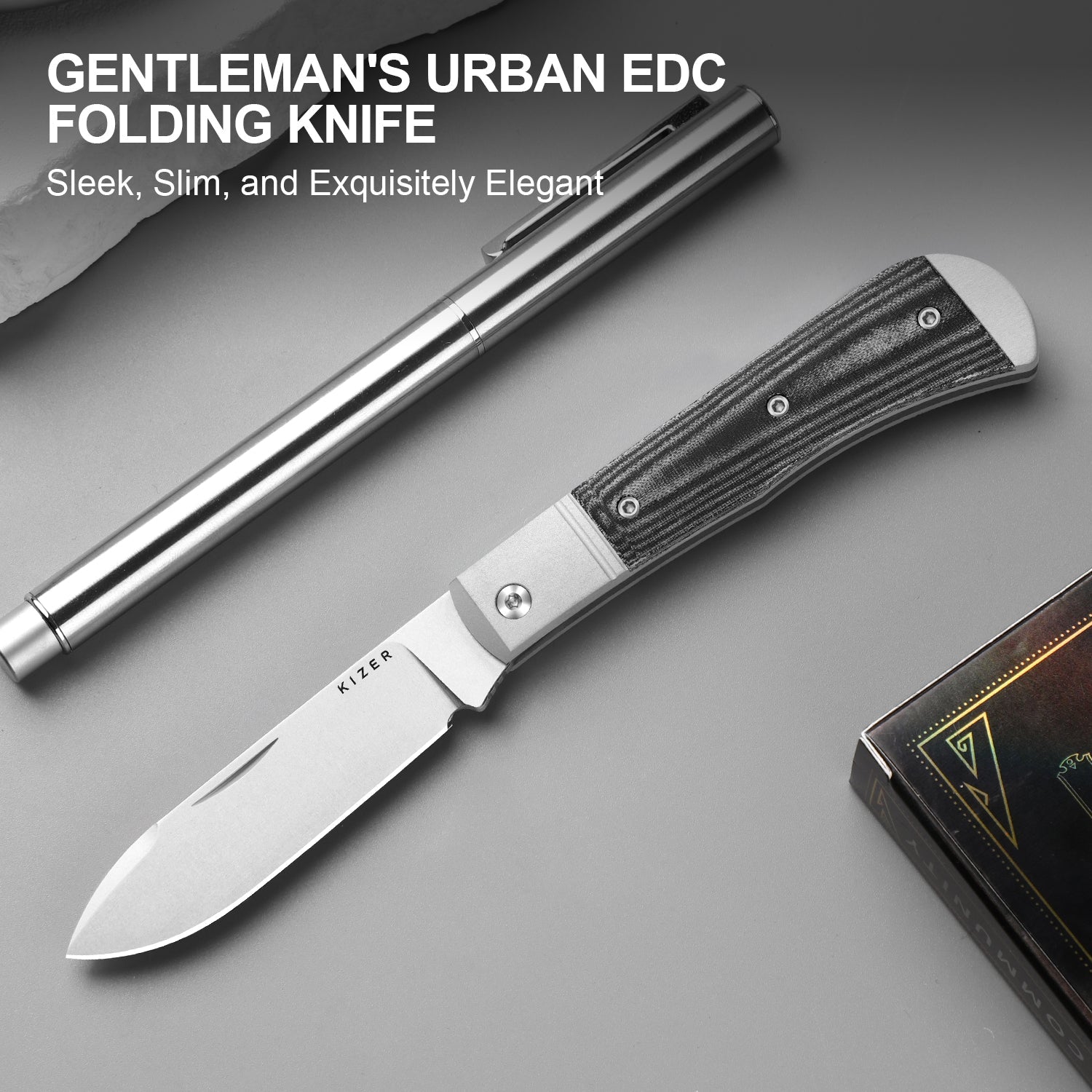 Trestle D | Norplex UltreX™ Micarta + Stonewashed Nitro-V