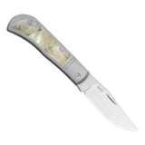 Trestle | Titanium & Mother of Pearl + S45VN