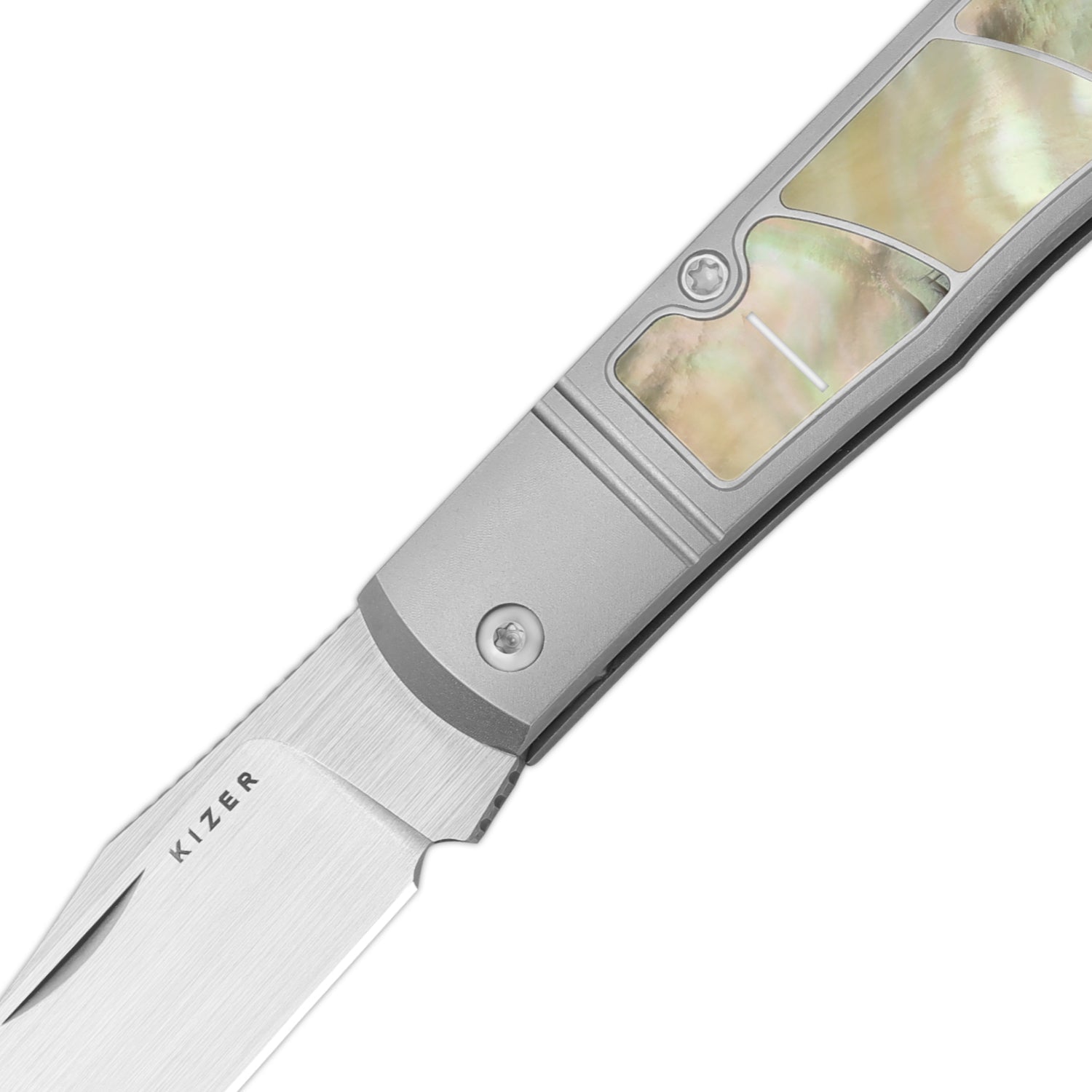 Trestle | Titanium & Mother of Pearl + S45VN