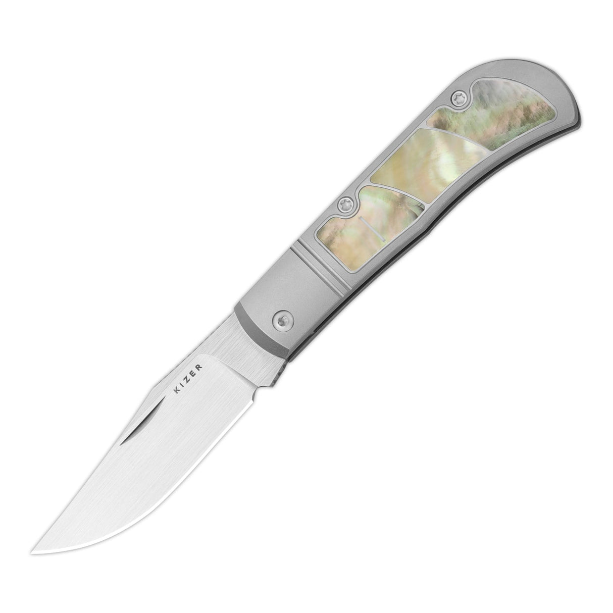 Trestle | Titanium & Mother of Pearl + S45VN