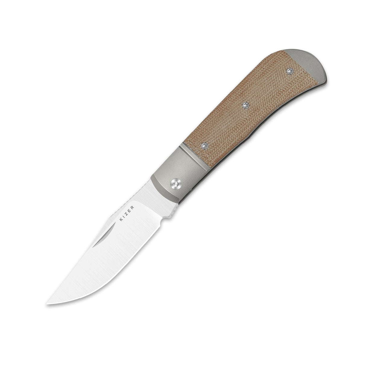 Trestle | Titanium & Micarta + 14C28N