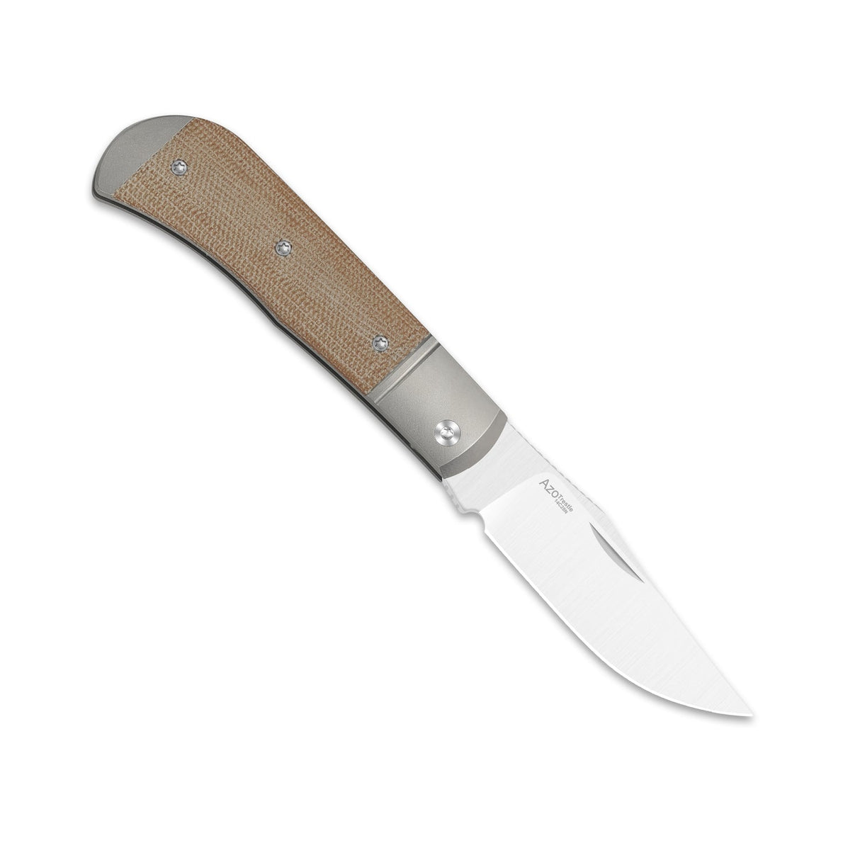 Trestle | Titanium & Micarta + 14C28N