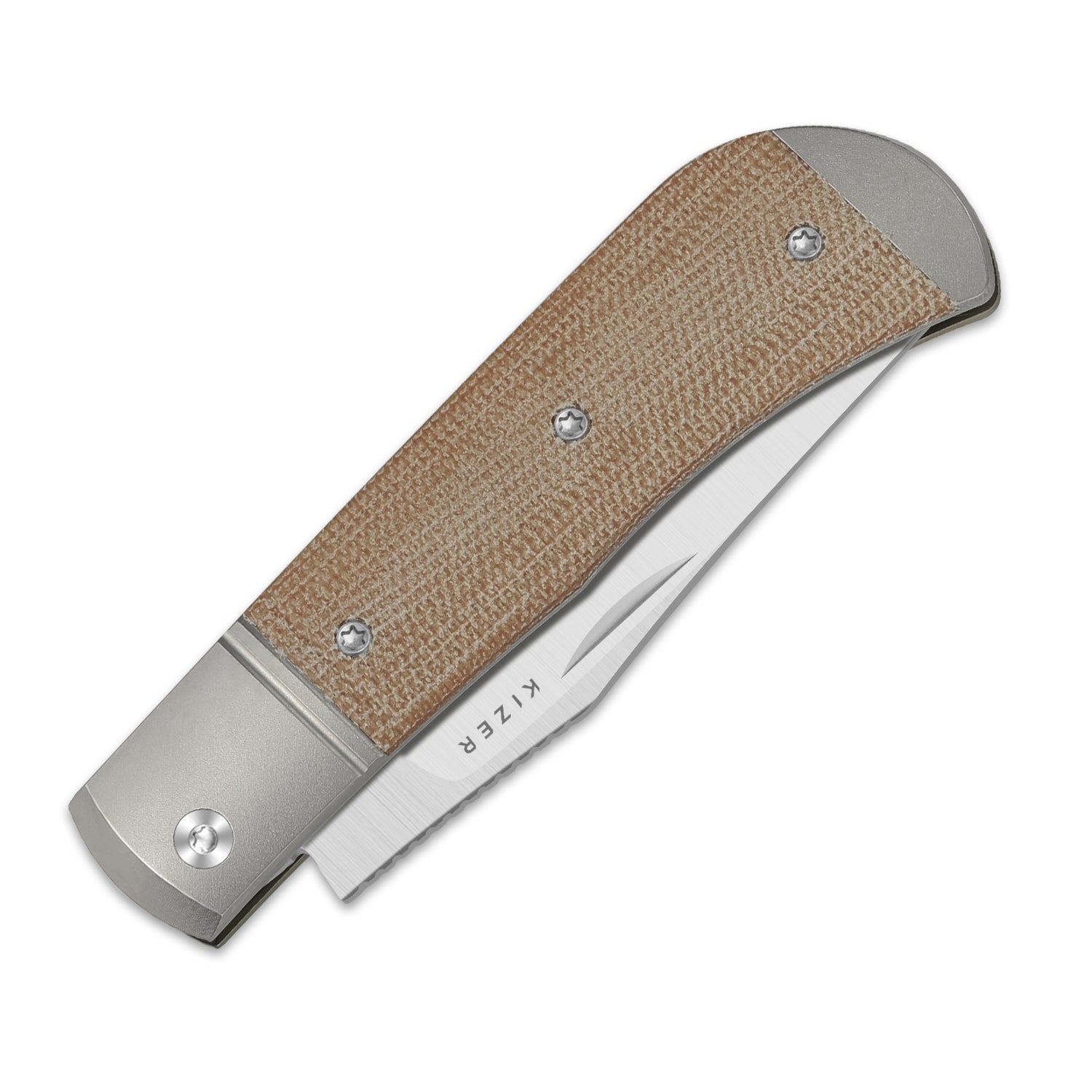 Trestle | Titanium & Micarta + 14C28N