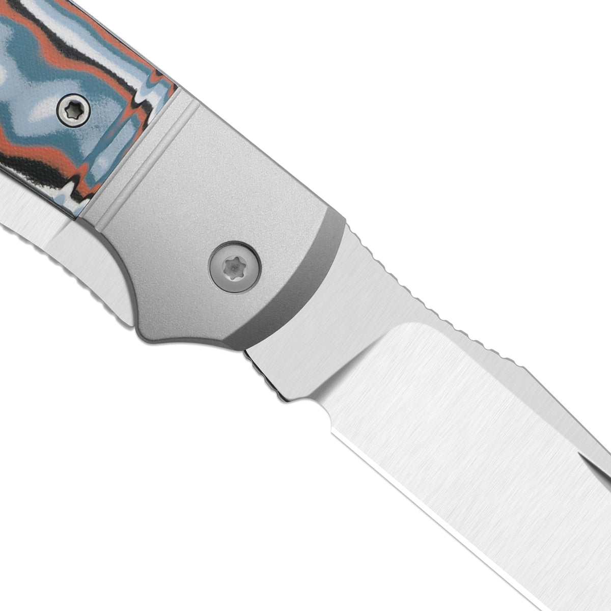 Trestle TP AirTi - Dual Blade | Aluminum & Vortex Micarta + Satin BD1N