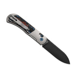 Tycho | Titanium & FatCarbon + Flat Grind M390