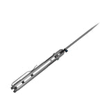 Tycho | Titanium & FatCarbon + Flat Grind M390