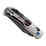 Tycho | Titanium & FatCarbon + Hollow Grind S45VN