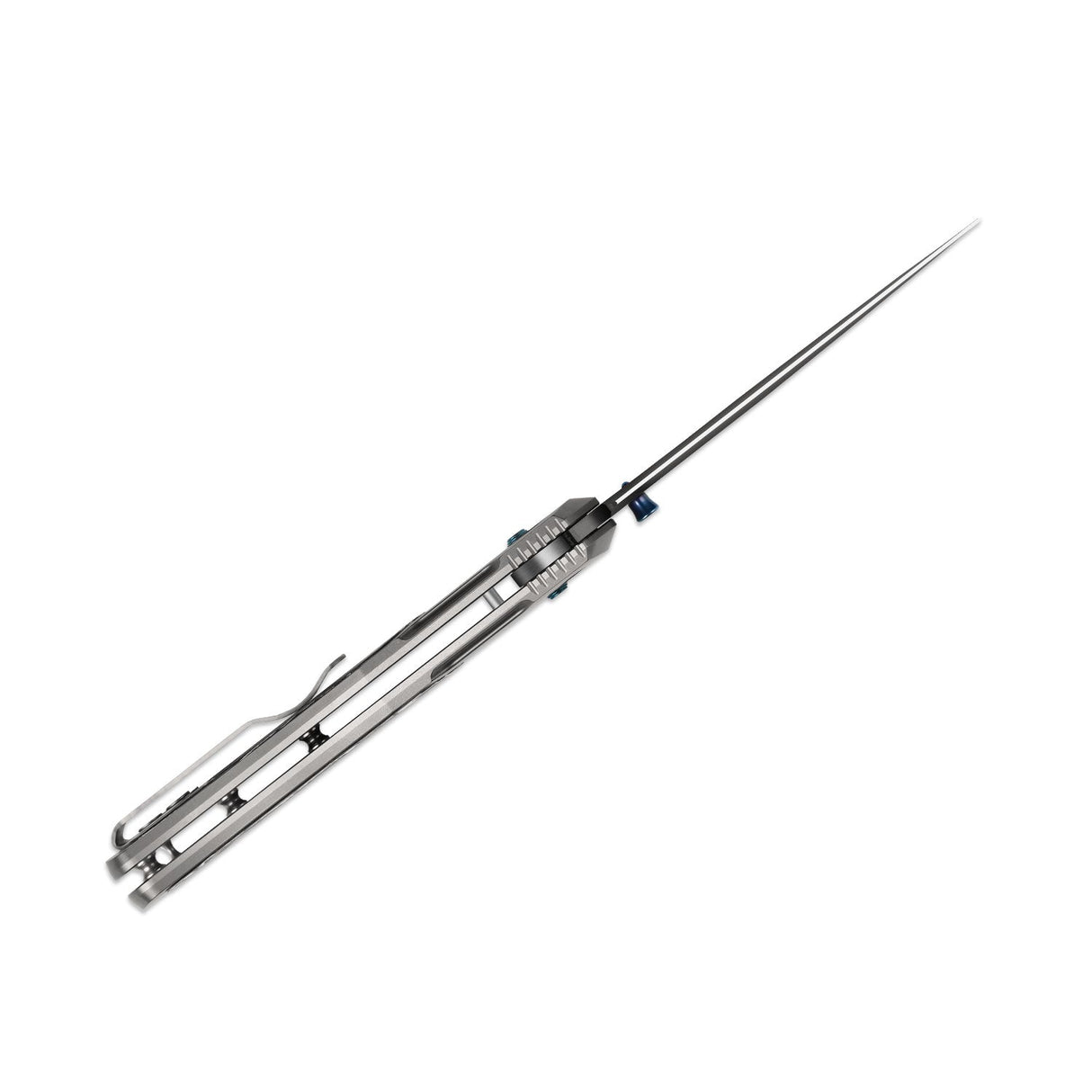 Tycho | Titanium & FatCarbon + Hollow Grind S45VN