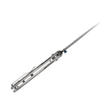 Tycho | Titanium & FatCarbon + Hollow Grind S45VN