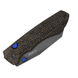 Wharning | GID Canvas Micarta + Gray PVD N690