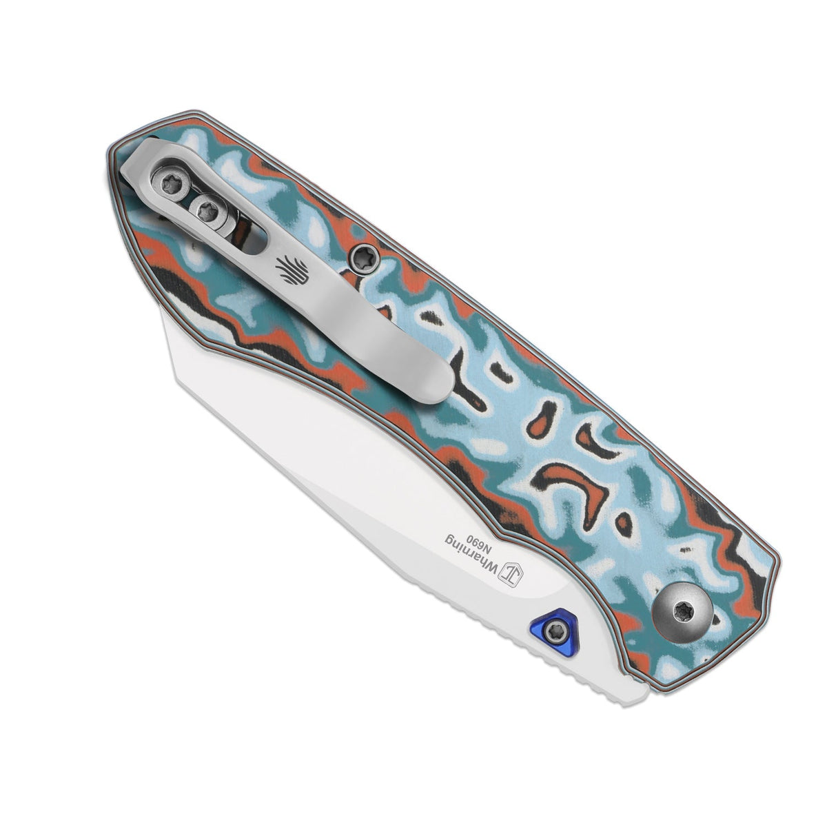 Wharning | Vortex Micarta + Stonewash N690