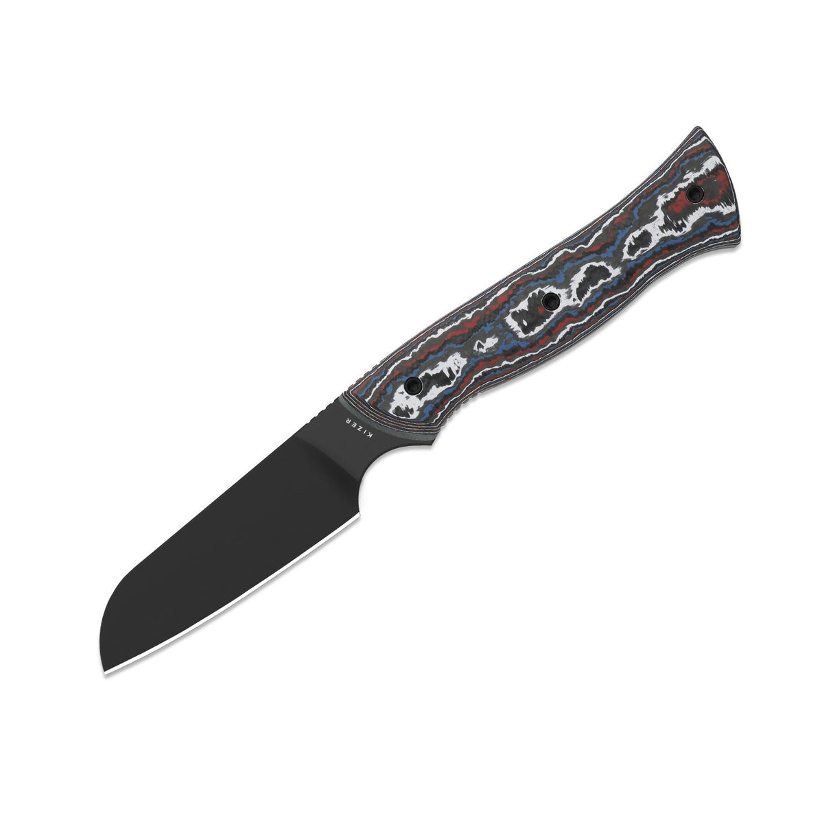 Whip Tail | FatCarbon Nebula & GID G10 + Black Coated CPM 10V
