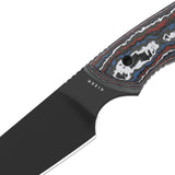 Whip Tail | FatCarbon Nebula & GID G10 + Black Coated CPM 10V