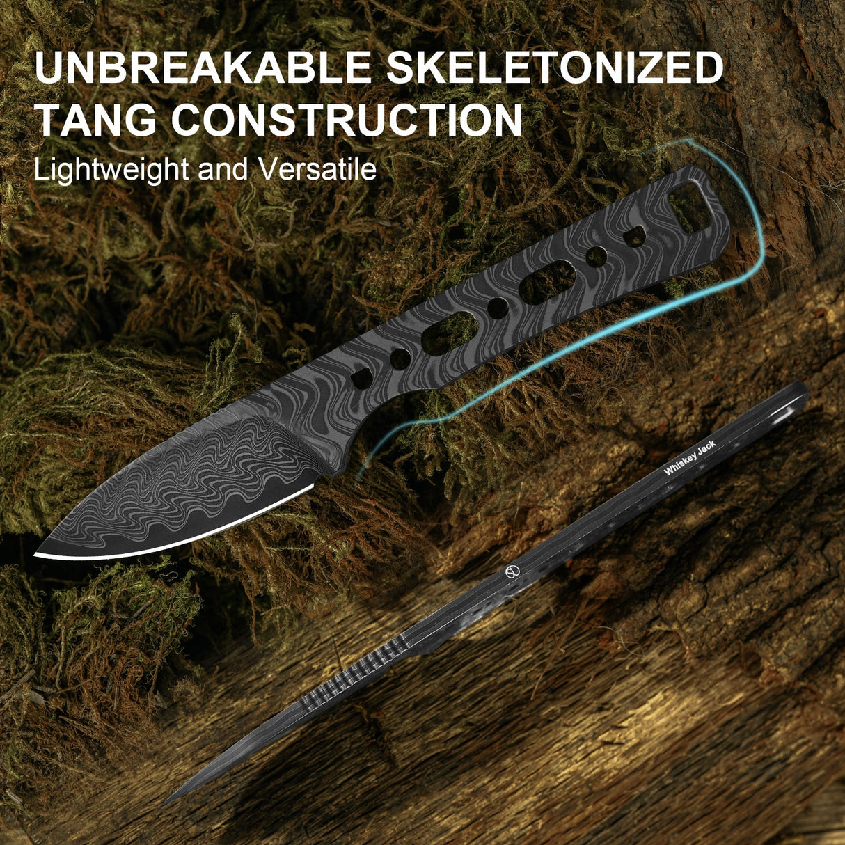 Whiskey Jack | Mkuruti Wood + Damascus