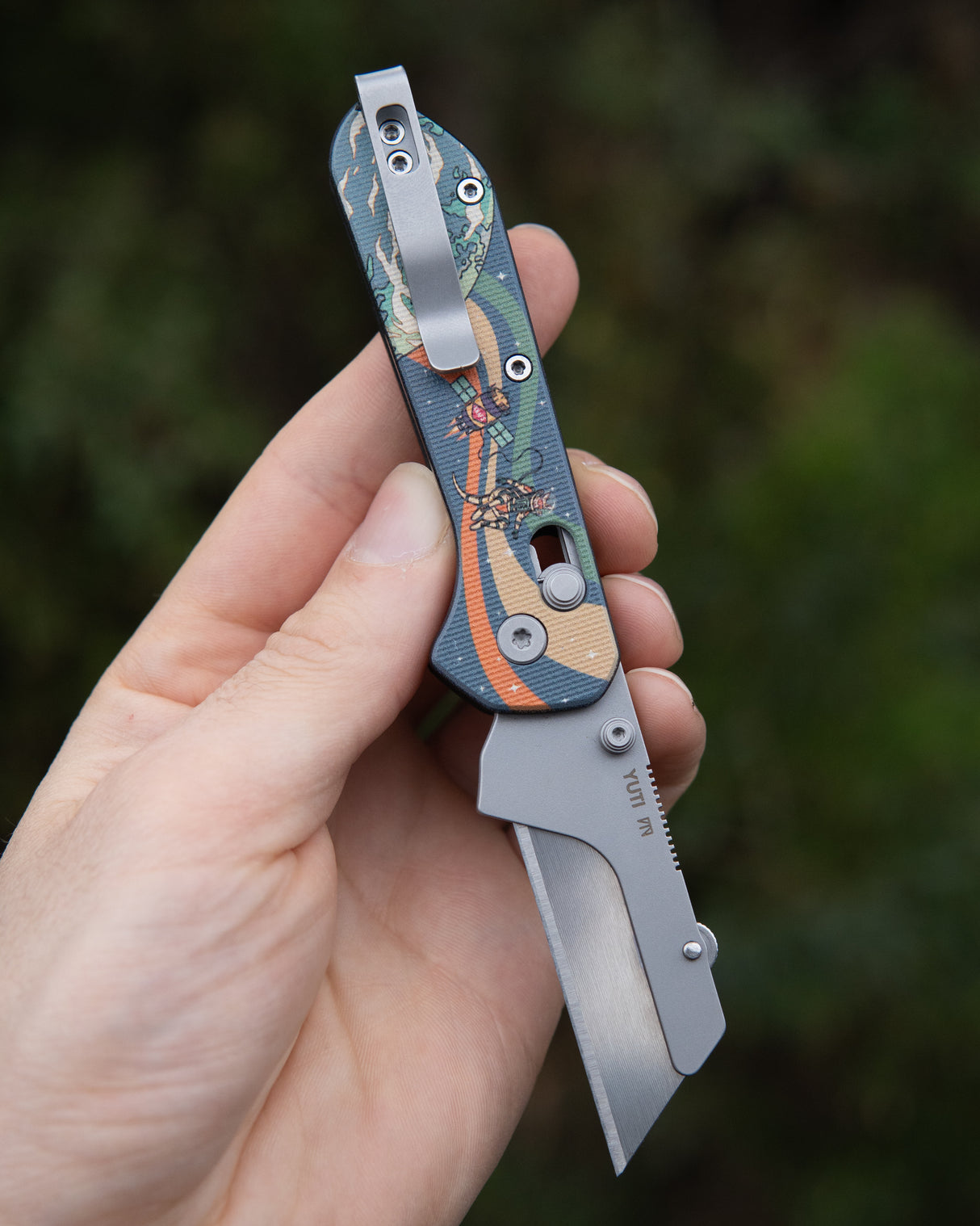 Yuti Utility Knife | Space Roo G10 - Adventure Carry AU Exclusive