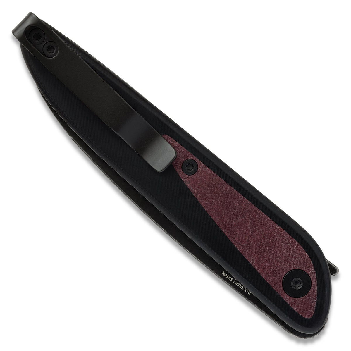 Doodler | Black G10 + Blackwash S35VN
