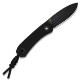 Lander 4 Fixed Blade | Black G10 + Blackwash D2