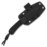 Lander 4 Fixed Blade | Black G10 + Blackwash D2