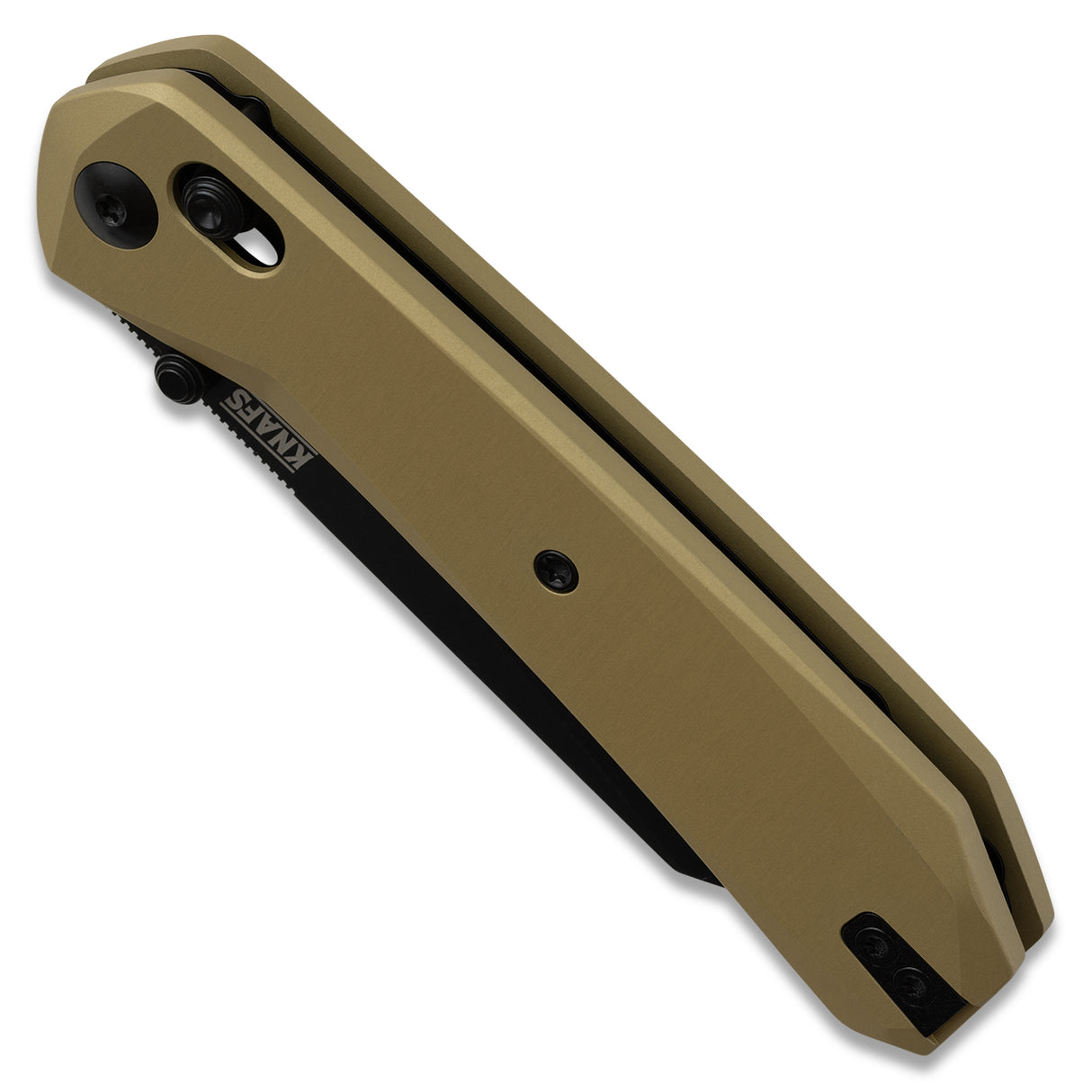 Lander 2 Reverse Tanto | Gold Aluminium + Blackwash Elmax