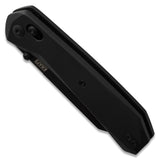 Lander 2 Reverse Tanto | Black Aluminium + Blackwash Elmax