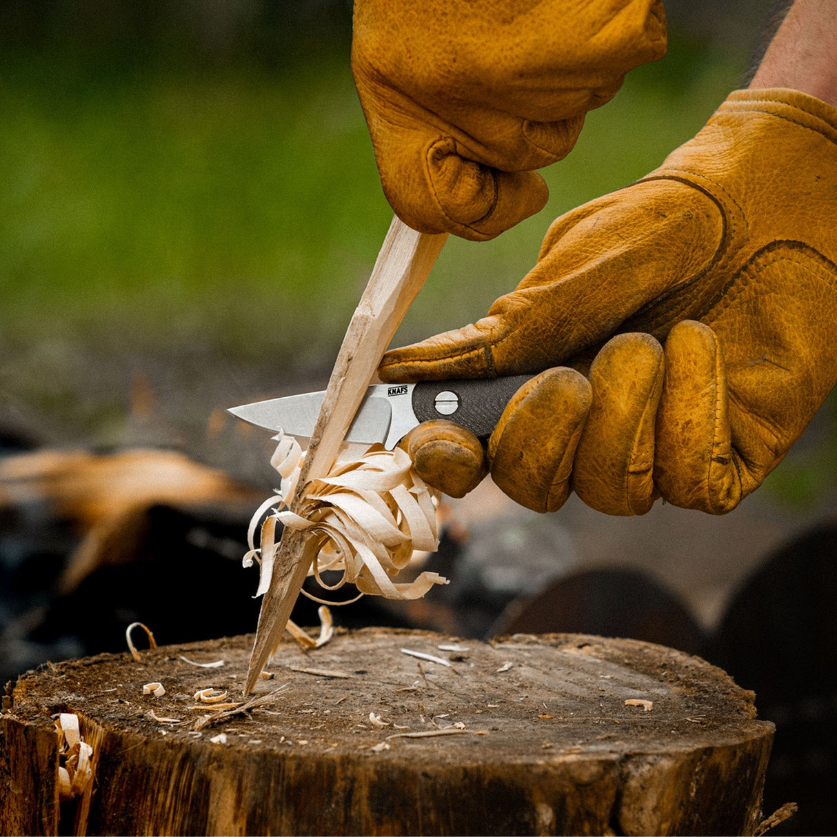 Little Lulu - MagnaCut + Green Micarta