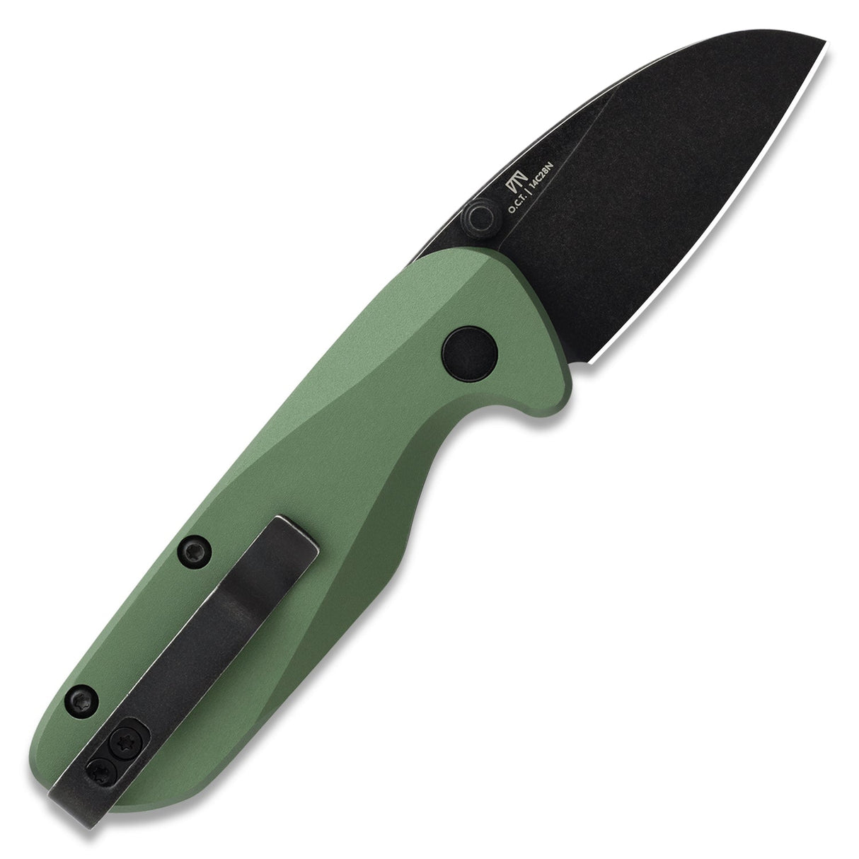 O.C.T | Green Aluminium Blackwash