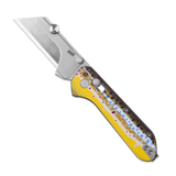 Yuti Utility Knife | Brown Trout G10