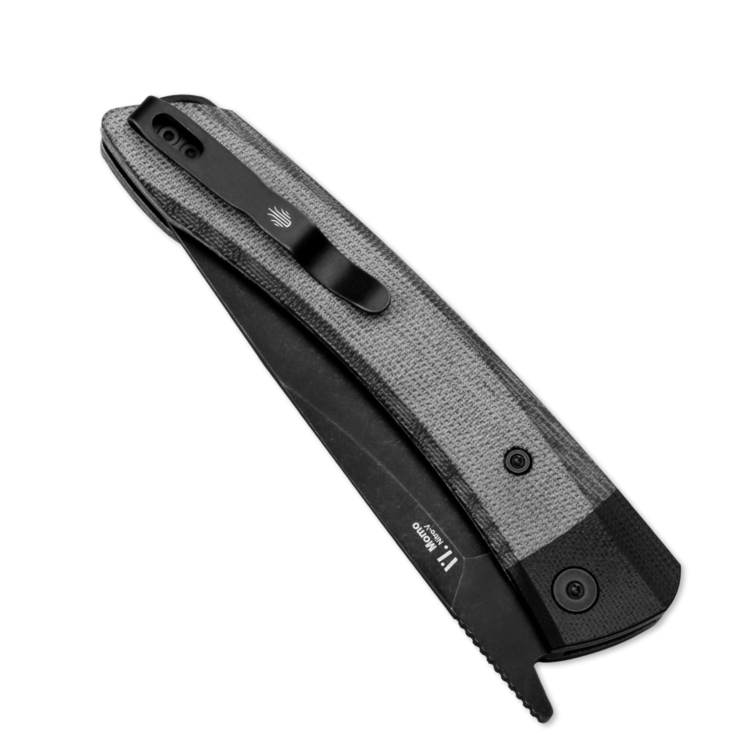 Kizer Momo V4663A1 - Large Micarta Folding Knife - Nitro-V