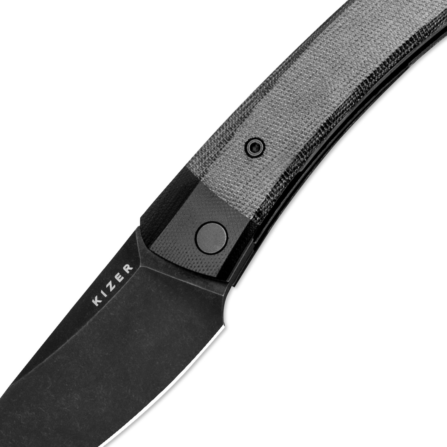Kizer Momo V4663A1 - Large Micarta Folding Knife - Nitro-V