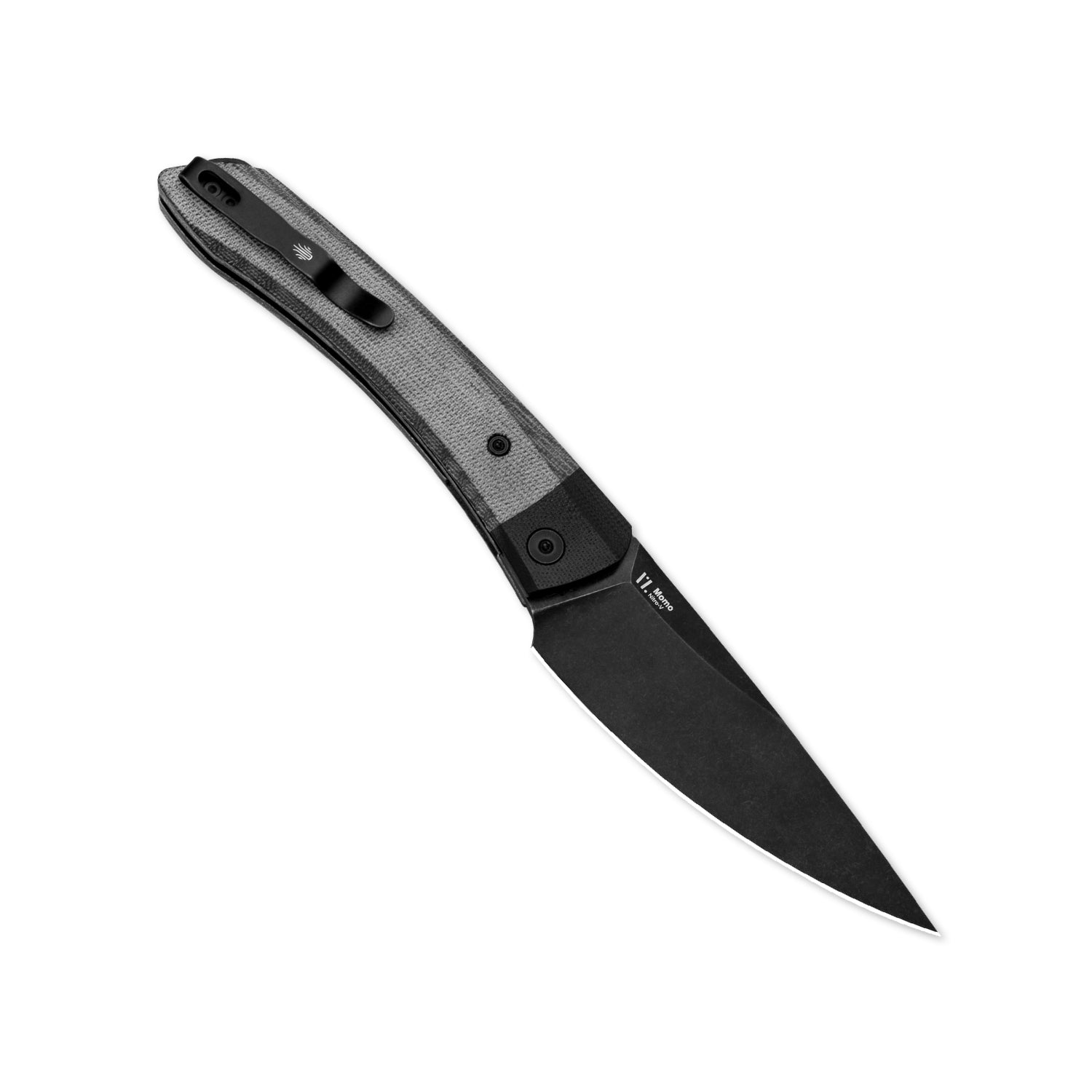 Kizer Momo V4663A1 - Large Micarta Folding Knife - Nitro-V
