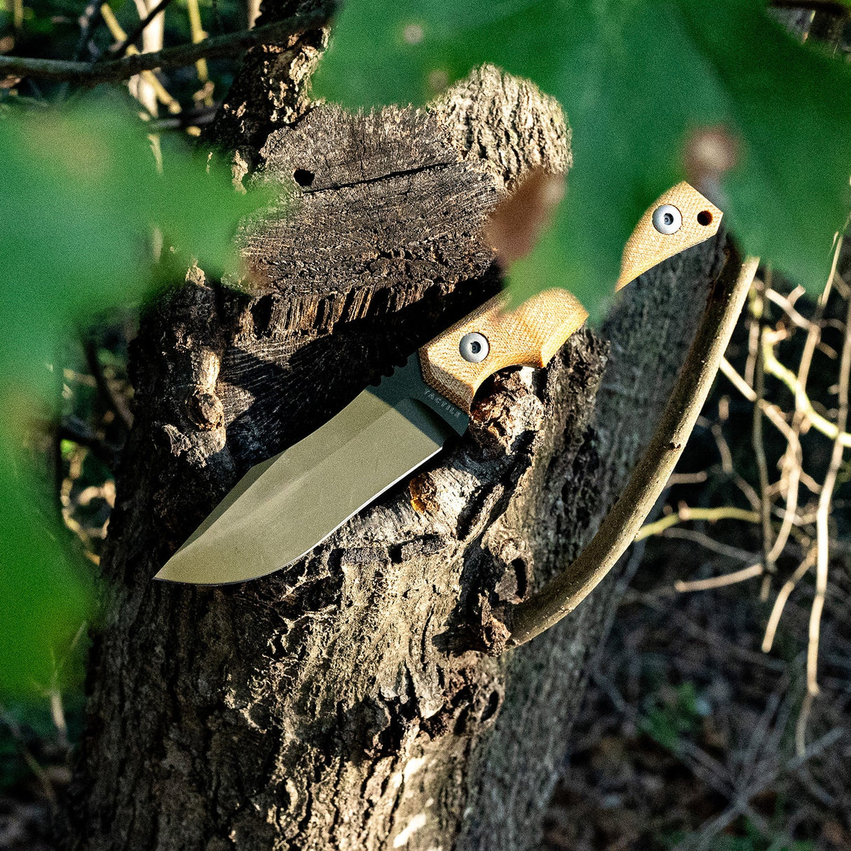 Osprey | Sniper Green Cerakote + Natural Micarta