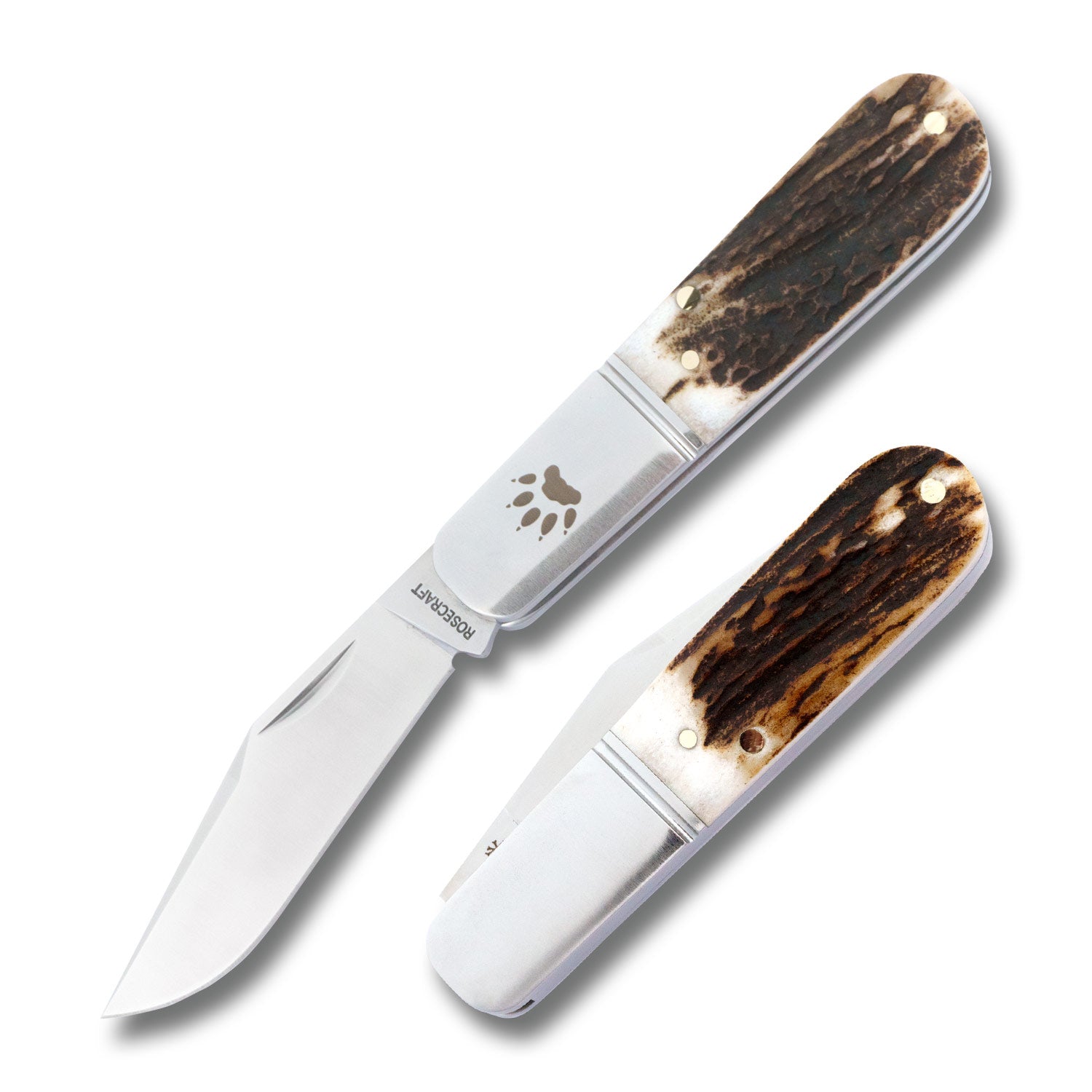 Otter Creek Barlow Stag Slipjoint - RCT020-STG