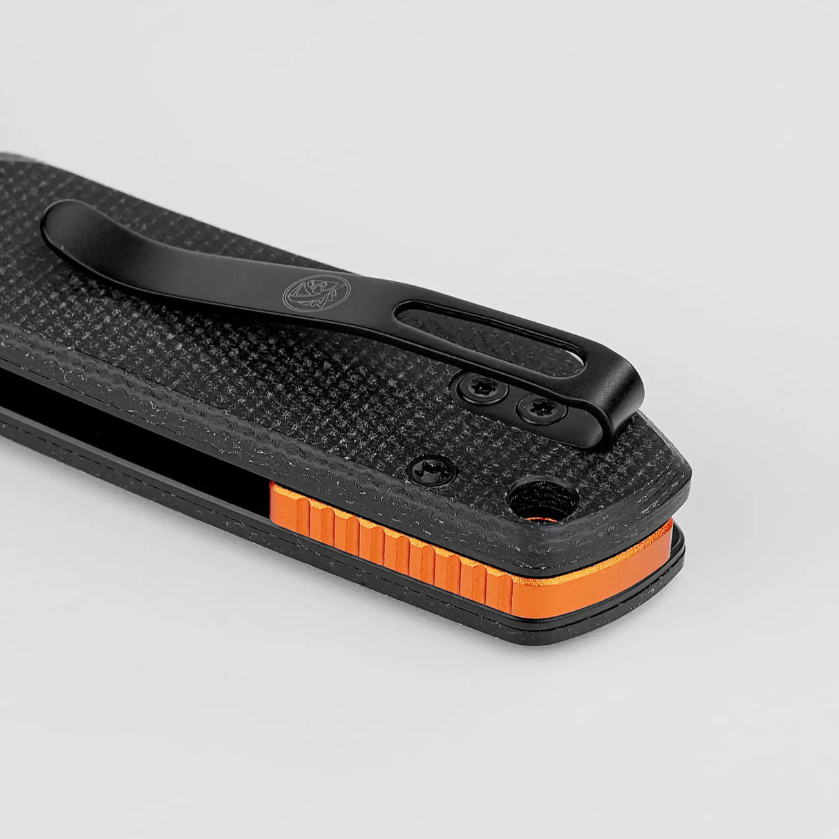 Raccoon 2.0 Top Liner Lock | Black Micarta + 14C28N Drop Point - A2902