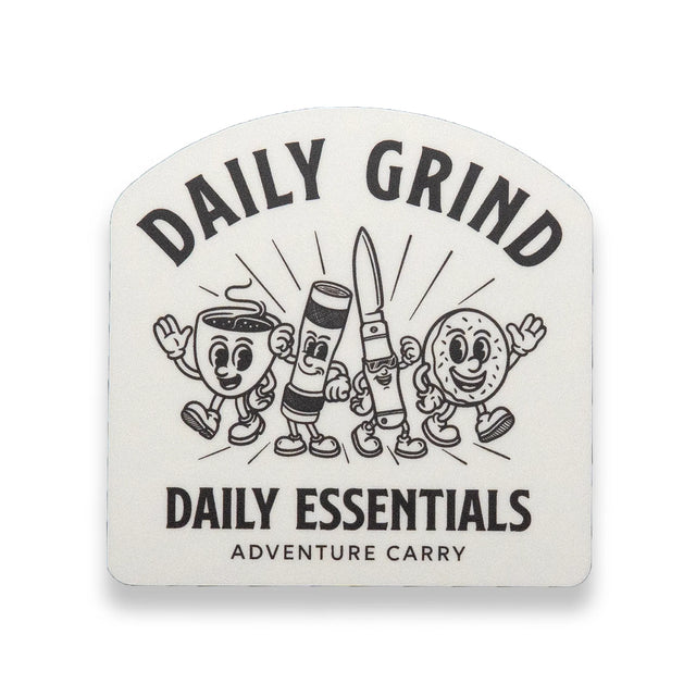 Daily Ground Sticker Retro Daily Grind Sticker – Adventure Carry