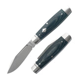 Barren Fork Jack Blue Denim Micarta Slipjoint - RCT031-BDM