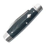 Barren Fork Jack Blue Denim Micarta Slipjoint - RCT031-BDM