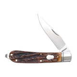 Appalachian Jack Dapper Jigged Bone Slipjoint - RCT003-DJB