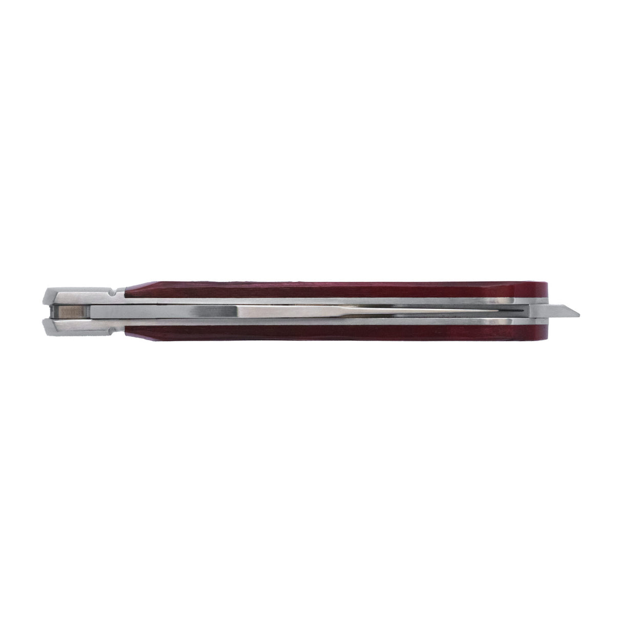 Appalachian Jack Red Barnboard Jigged Bone Slipjoint - RCT003-RBJ