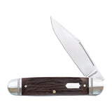 Birchfield Camp Jack Brown Jigged Bone Slipjoint - RCT034-BJB