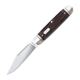Birchfield Camp Jack Brown Jigged Bone Slipjoint - RCT034-BJB