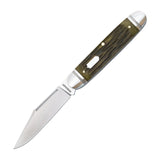 Birchfield Camp Jack Green Jigged Bone Slipjoint - RCT034-GJB