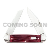Briarpatch Jack Red Jigged Bone Slipjoint - RCT012-RJB