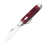 Briarpatch Jack Red Jigged Bone Slipjoint - RCT012-RJB