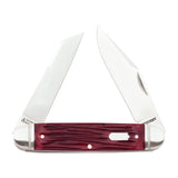 Briarpatch Jack Red Jigged Bone Slipjoint - RCT012-RJB
