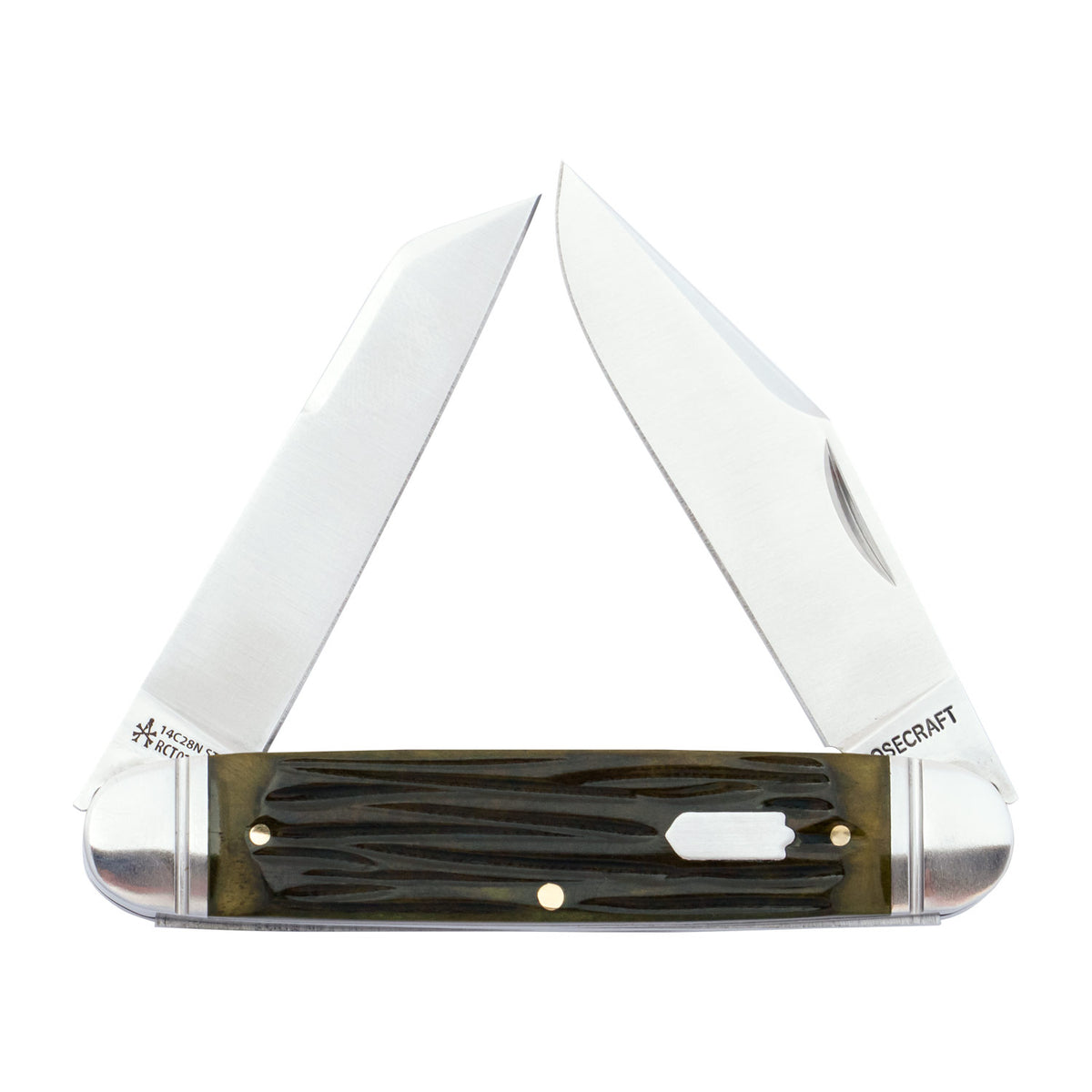 Briarpatch Jack Vintage Jigged Bone Slipjoint - RCT012-VJB