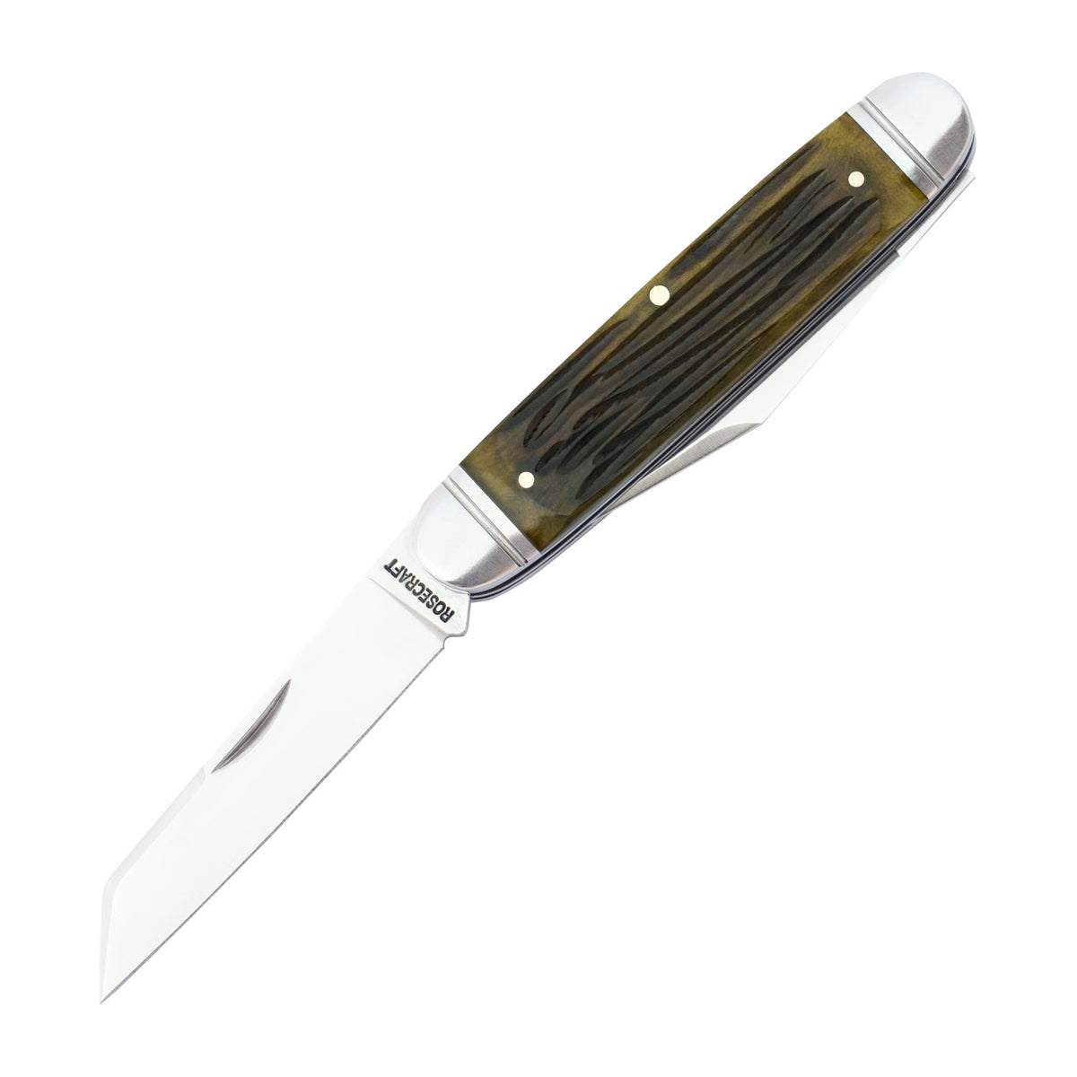 Briarpatch Jack Vintage Jigged Bone Slipjoint - RCT012-VJB